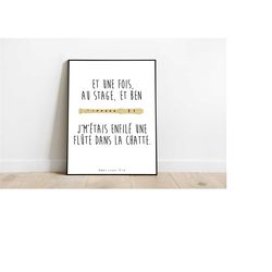 american pie - the flute - poster - poster - print