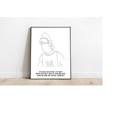 tanned people are skiing - jerome - poster - poster - print