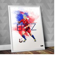 julie ertz - usa national team / julie ertz poster / female soccer / julie ertz print / julie ertz usa / julie ertz art