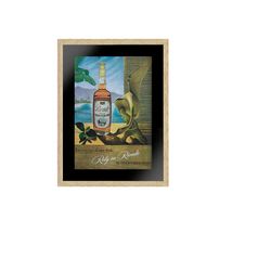 rely on riondo advertising vintage poster, american wall art, abstract wall art, modern wall art, poster paper or canvas