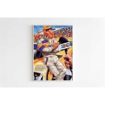 camel joe advertising poster, 90's style print, vintage f1 design, cigarettes advertisement wall art, formula 1 racing r