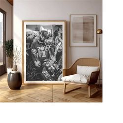 lebron james poster digital print file, nba cavaliers championship digital print file