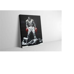 muhammad ali canvas art - muhammad ali poster - muhammad ali portrait photo print - muhammad ali artwork - muhammad ali