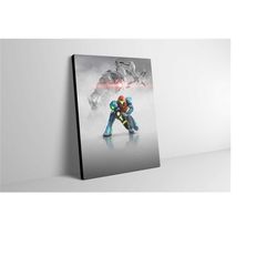 metroid canvas wall art - metroid poster - metroid print - metroid artwork - metroid painting - metroid decor - perfect