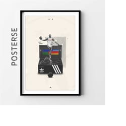 anthony edwards minnesota timberwolves posters, trendy posters, basketball wall art, basketball coach gift, digital prin