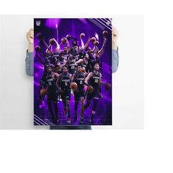 de'aaron fox sacramento kings nba posters, trendy posters, basketball wall art, basketball coach gift, digital print, wr
