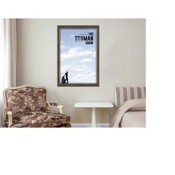 limited edition the truman show - movie posters - movie collectibles - unique customized poster gifts