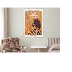 the boy who harnessed the wind - movie posters - movie collectibles - unique customized poster gifts
