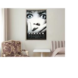 scream - movie posters - movie collectibles - unique customized poster gifts