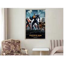 pacific rim: uprising - movie posters - movie collectibles - unique customized poster gifts
