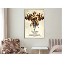 resident evil the final chapter - movie posters - movie collectibles - unique customized poster gifts