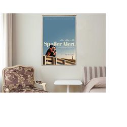 spoiler alert - movie posters - movie collectibles - unique customized poster gifts