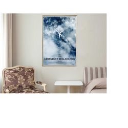 emergency declaration - movie posters - movie collectibles - unique customized poster gifts