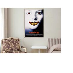 the silence of the lambs - movie posters - movie collectibles - unique customized poster gifts