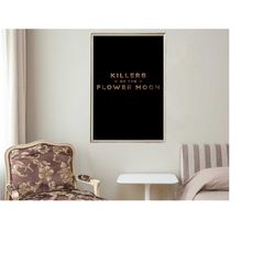 killers of the flower moon - movie posters - movie collectibles - unique customized poster gifts