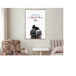 a secret love - movie posters - movie collectibles - unique customized poster gifts