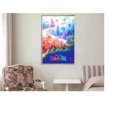 elemental - movie posters - movie collectibles - unique customized poster gifts