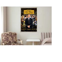 the wolf of wall street - movie posters - movie collectibles - unique customized poster gifts