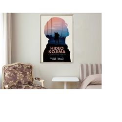 hideo kojima connecting worlds - movie posters - movie collectibles - unique customized poster gifts