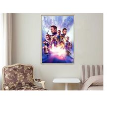 the avengers 4 endgame - movie posters - movie collectibles - unique customized poster gifts