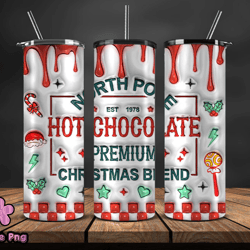 Grinchmas Christmas 3D Inflated Puffy Tumbler Wrap Png, Christmas 3D Tumbler Wrap, Grinchmas Tumbler PNG 153