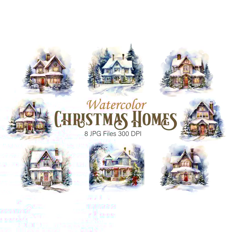 Watercolor Christmas Home_preview_1.jpg