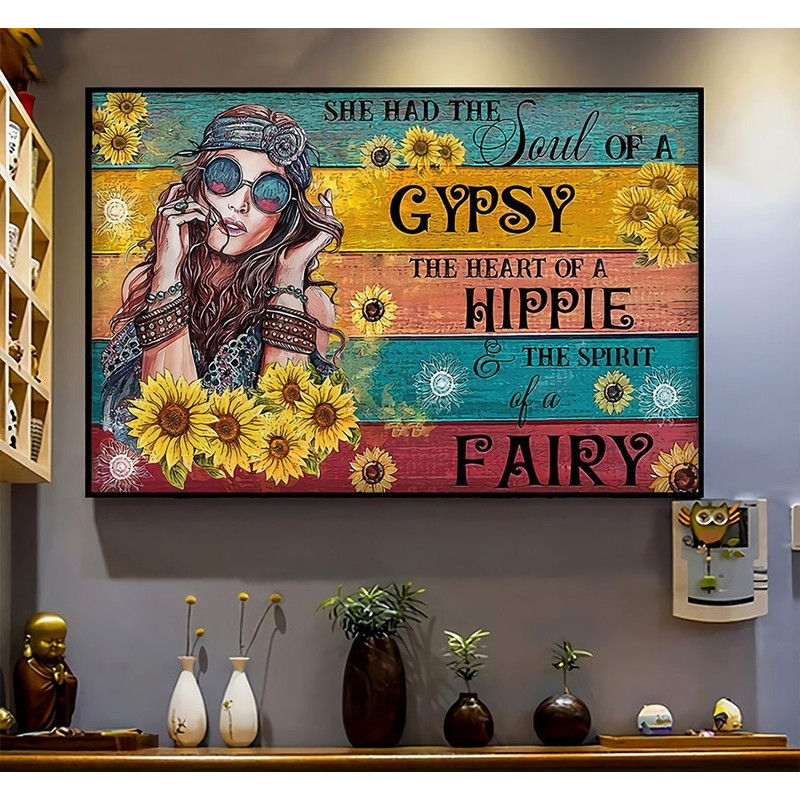 Soul Of A Gypsy Heart Hippie Spirit Fairy Poster.jpg