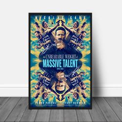 the unbearable weight of massive talent new movie 2022 poster