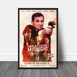 threat level midnight movie no framed poster