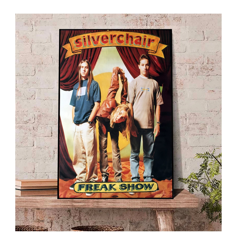 Vintage 1995 Silverchair Rock Band Unframed Poster Canvas Wall Art.jpg