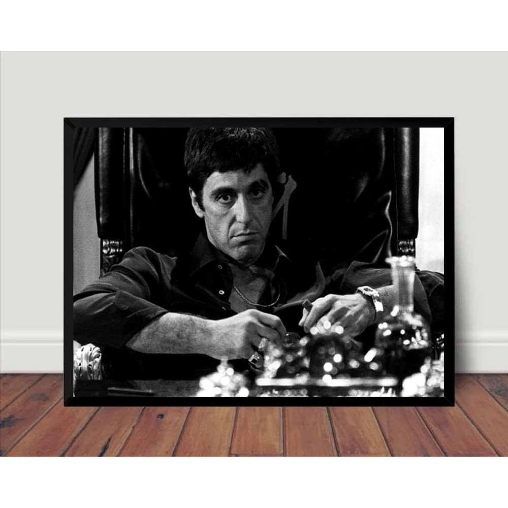 Al Pacino Scarface Movie Poster Canvas Wall Art Home Decor (No Frame).jpg