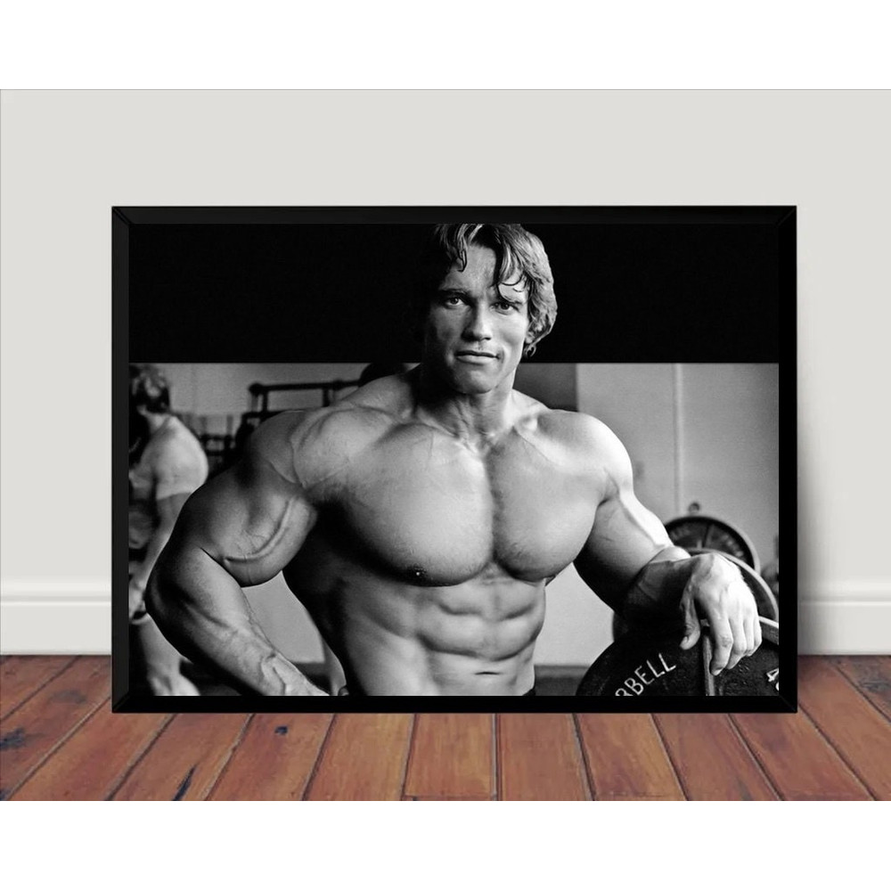 Arnold Schwarzenegger Bodybuilding Poster Canvas Wall Art Home Decor (No Frame) 3.jpg