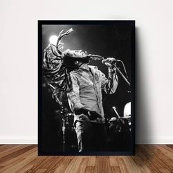 bob marley music poster canvas wall art home decor (no frame) 1