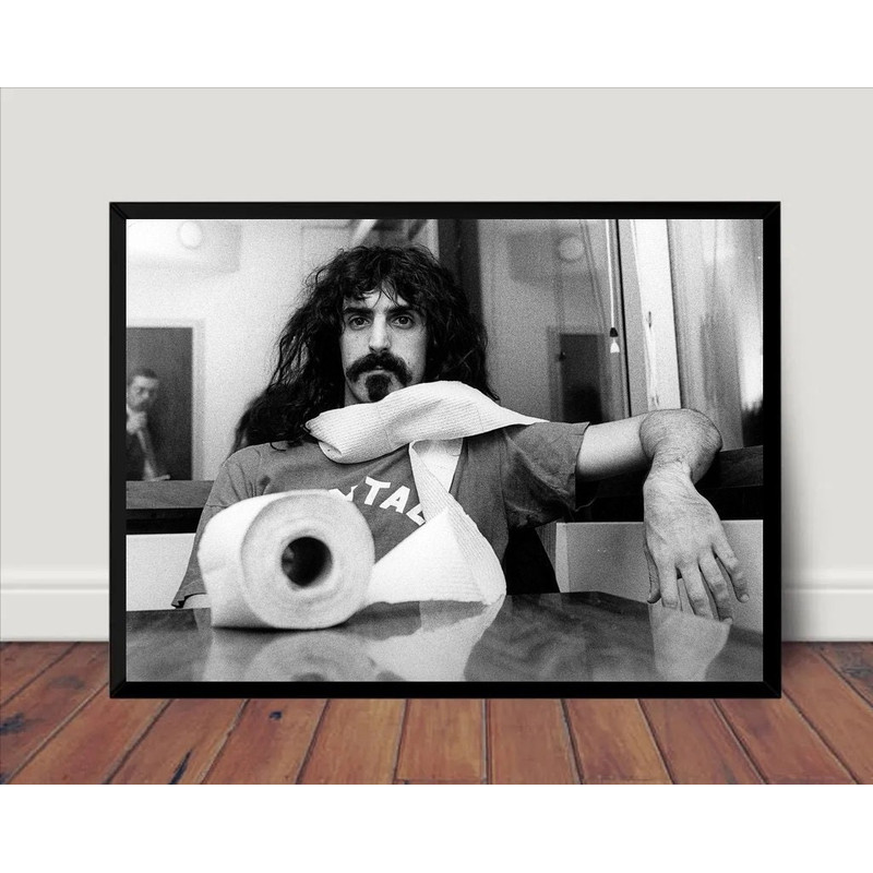 Frank Zappa Music Poster Canvas Wall Art Home Decor (No Frame).jpg