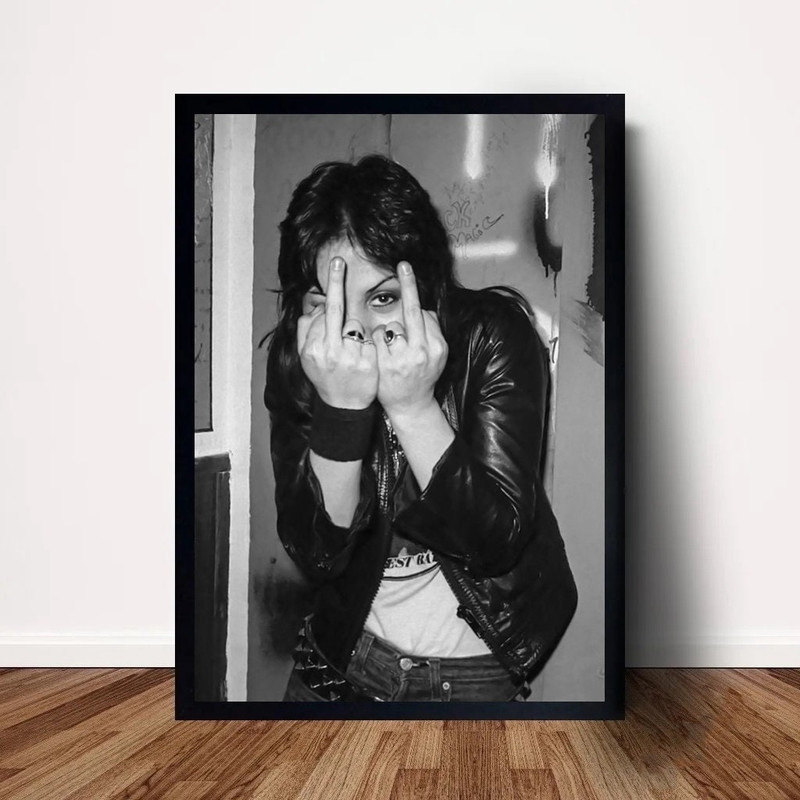Joan Jett Music Poster Canvas Wall Art Home Decor (No Frame).jpg
