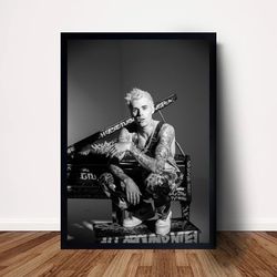 justin bieber music poster canvas wall art home decor (no frame)