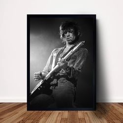 keith richards music poster canvas wall art home decor (no frame) 1