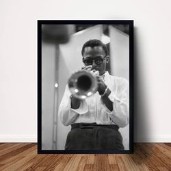 miles davis music poster canvas wall art home decor (no frame) 2