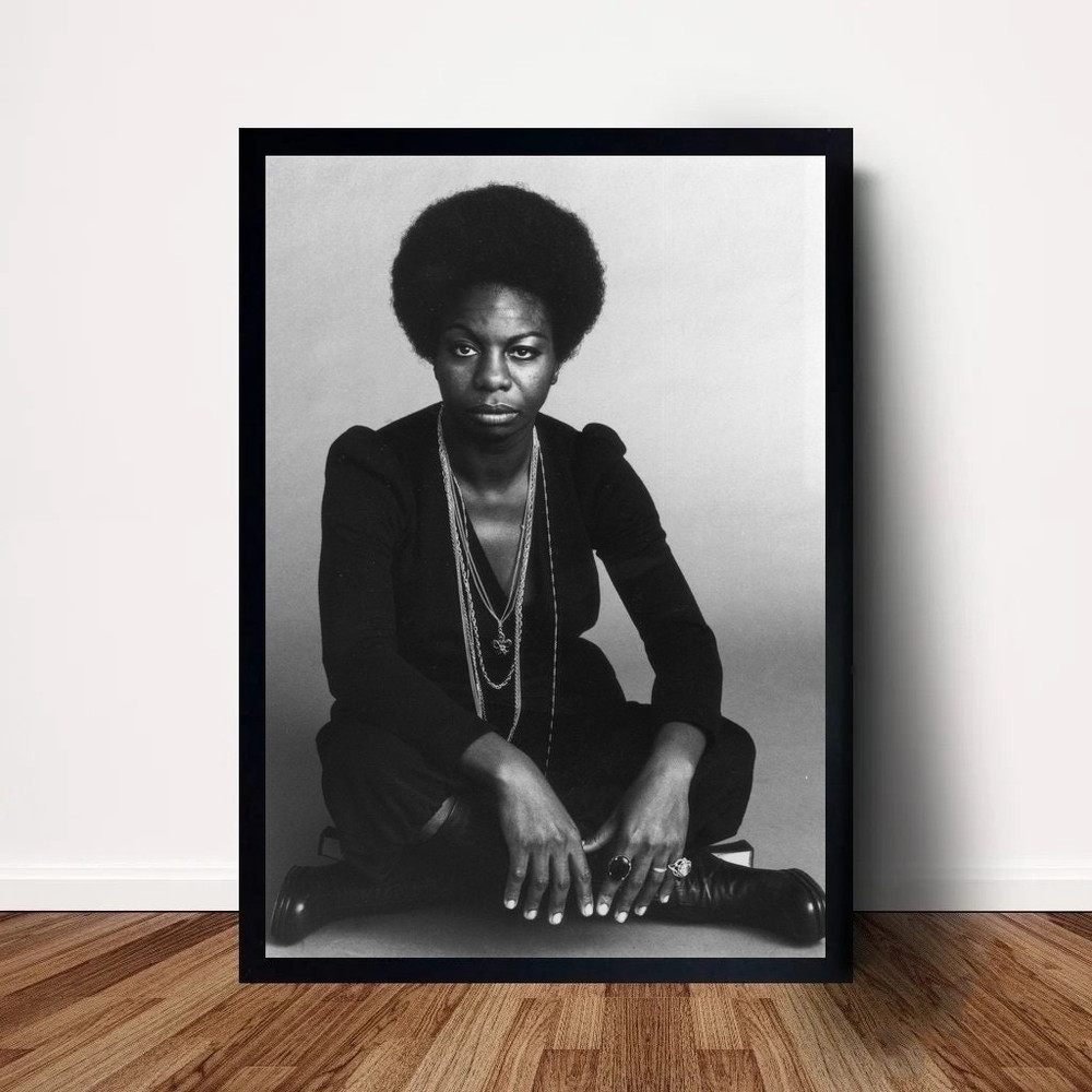 Nina Simone Music Poster Canvas Wall Art Home Decor (No Frame).jpg