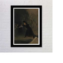 the bewitched man by francisco de goya art print / available framed