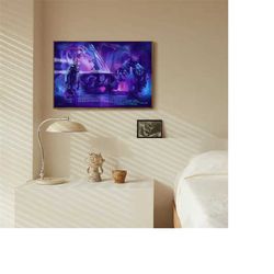 the abyss poster classic movie bedroom art canvas poster-unframe-8x12'',12x18''14x21''16x24''20x30''24x36''