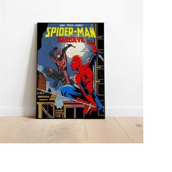 spiderman poster, daredevil poster, daredevil print, no way home poster, marvel poster, avengers poster, comic book post