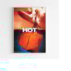 eastpak backpack advertising poster, 80s style print, vintage bag ad wall art, magazine retro advertisement, retro ad pr