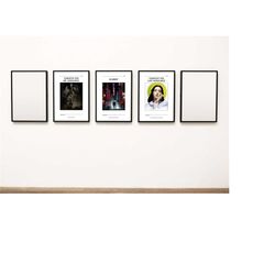 vengeance trilogy inspired poster set | vengeance trilogy poster set | park chan-wook poster | old boy | lady vengeance