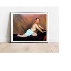 george costanza seinfeld inspired art print | george costanza poster | timeless art of seduction