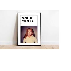 vampire weekend - contra art print | vampire weekend album poster