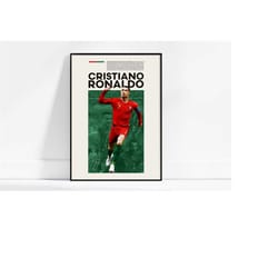 high quality poster for ronaldo fans