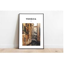 venice italy art print | venice wall decor | venezia italia poster |
