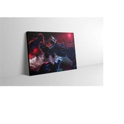 venom canvas print - marvel comics venom wall art - venom poster - venom artwork - venom painting - venom gift - venom m