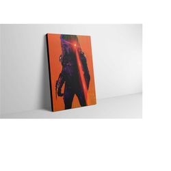 predator movie poster - predator canvas print - predator wall art - predator decor - predator painting - predator gift -